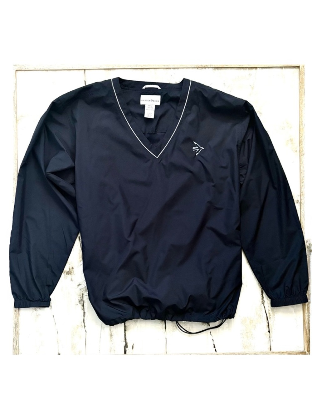 90’s Style Cutter & Buck V-Neck Pullover with White Trim